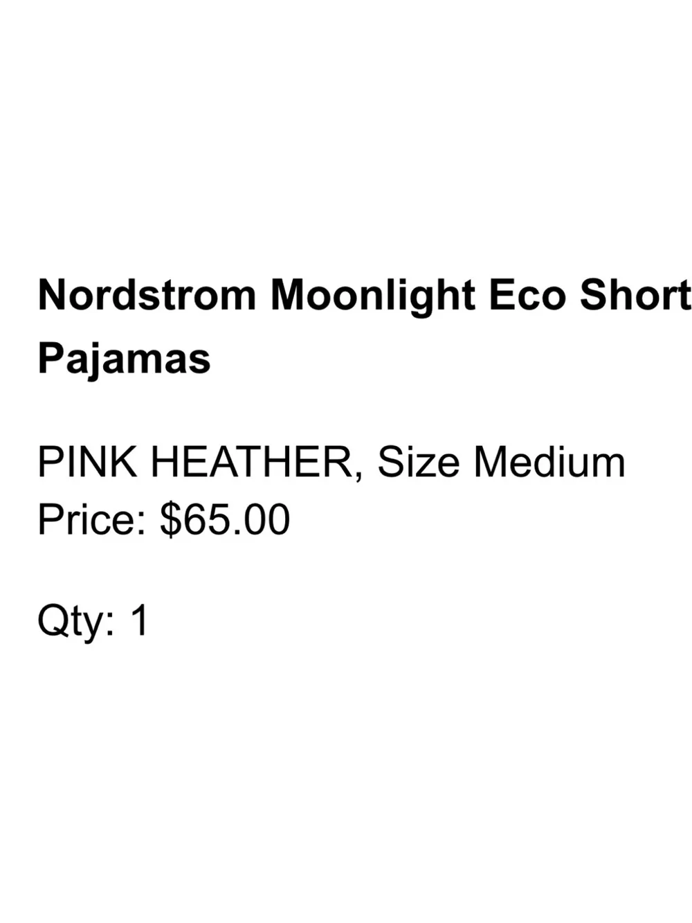 Nordstrom Women's Pink Short-Sleeve Button Front Sleep Set